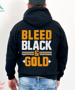 Bleed Black And Gold T Shirt