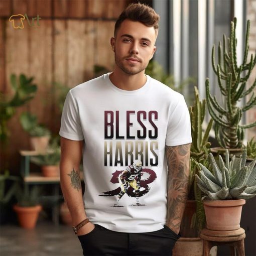 Bless Harris number 58 Florida State Seminoles football player pose shirt