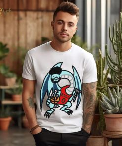 Blue eyed coby white dragon shirt