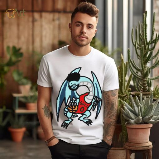 Blue eyed coby white dragon shirt