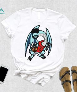 Blue eyed coby white dragon shirt