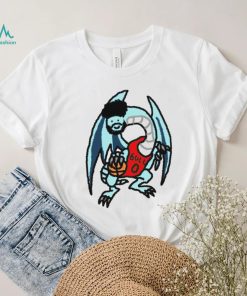 Blue eyed coby white dragon shirt