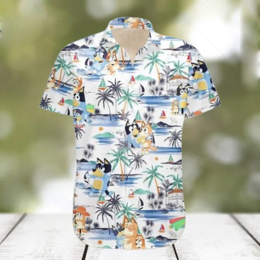 Bluey Hawaiian Gift For Fan Shirt