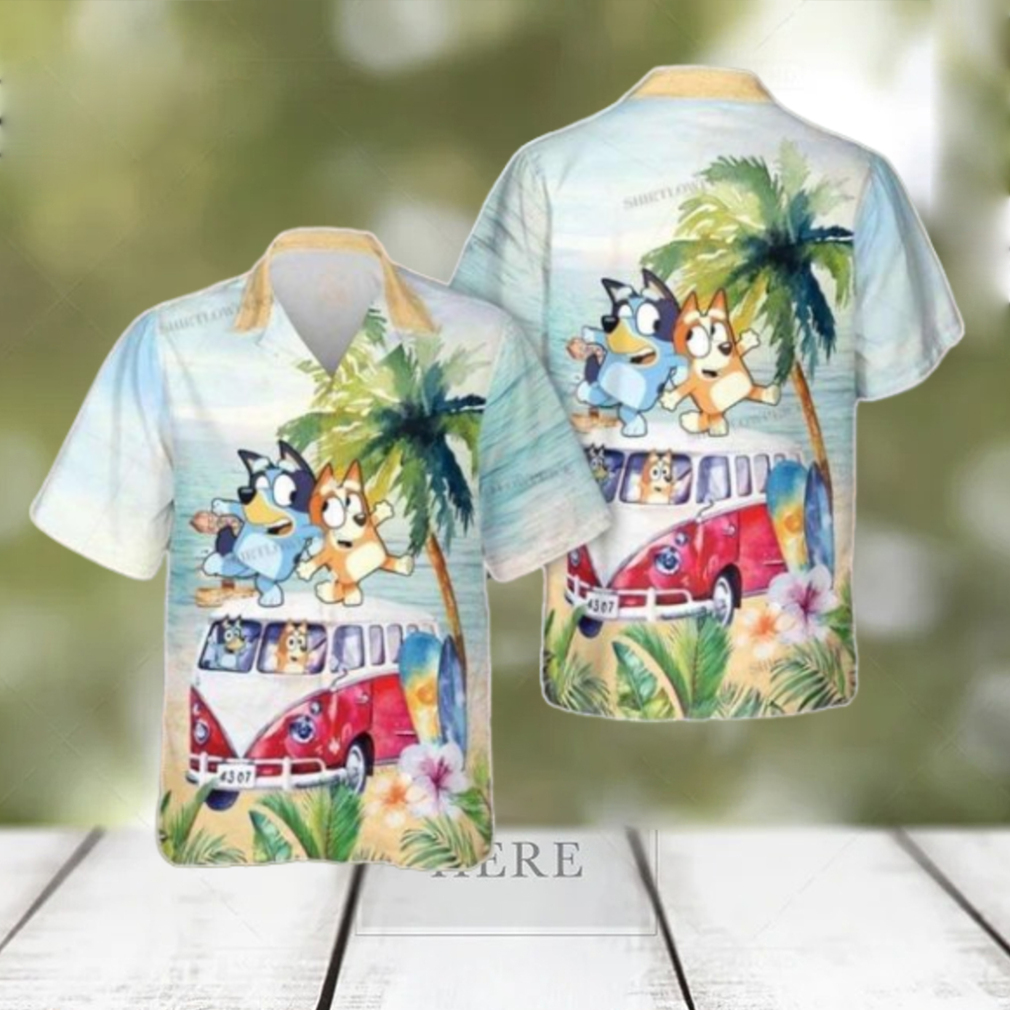 Bluey Hawaiian Shirt Bluey And Bingo Set Tropical Style Gift For Men And Women Bluey Hawaiian Shirt Bluey And Bingo Set Tropical Style Gift For Men And Women