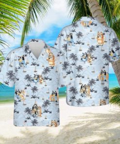 Bluey Lovers Bluey Beach Hawaiian Shirt