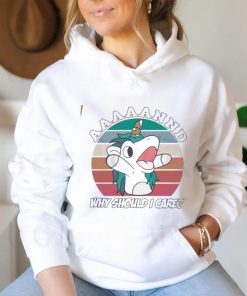 Bluey Unicorn Why Should I Care vintage shirt