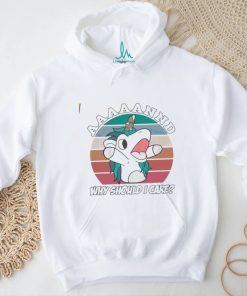 Bluey Unicorn Why Should I Care vintage shirt