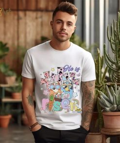 Bluey characters He is Risen Easter day shirt