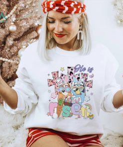 Bluey characters He is Risen Easter day shirt