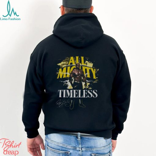 Bobby Lashley All Mighty Timeless Pose T Shirt