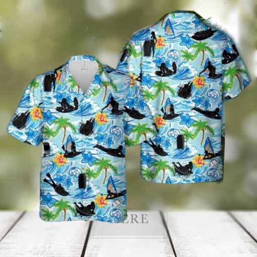 Bodyboarding Hawaiian Shirt Aloha Beach Summer Shirt