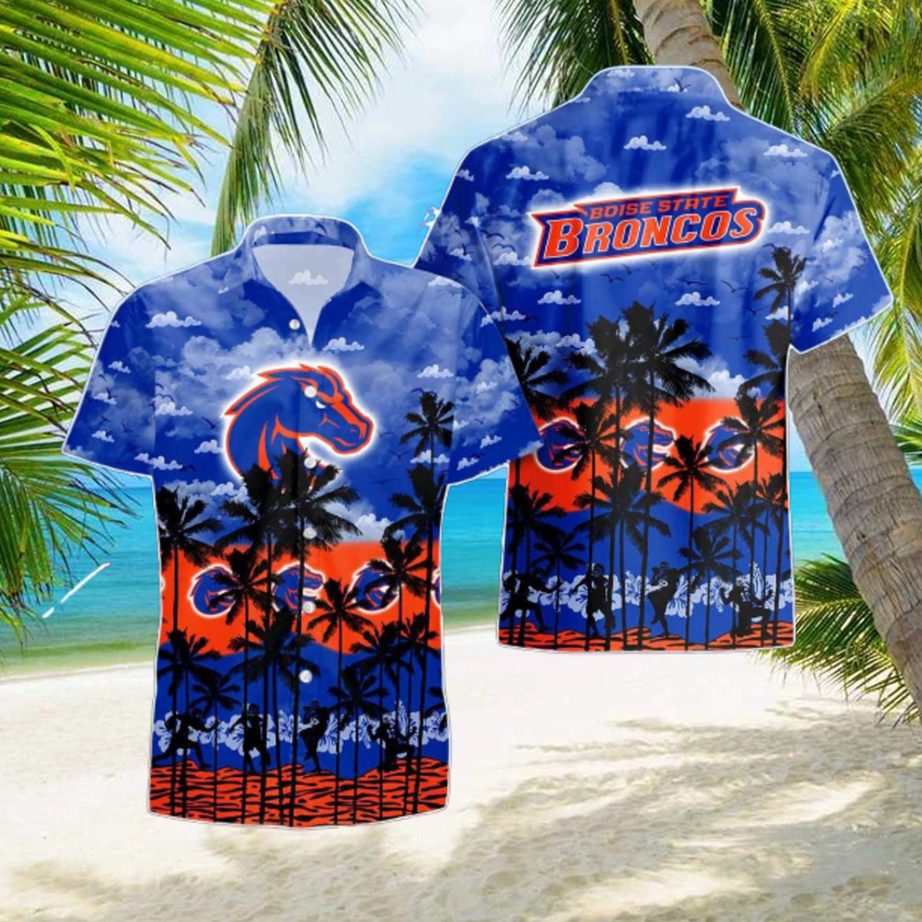 Boise State Broncos Hawaiian Shirt Trending Summer Gift For Men Women