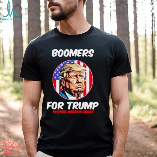 Boomers for Trump keeg America president 2024 shirt