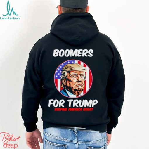 Boomers for Trump keeg America president 2024 shirt