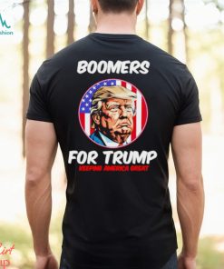 Boomers for Trump keeg America president 2024 shirt