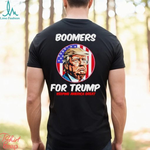 Boomers for Trump keeg America president 2024 shirt