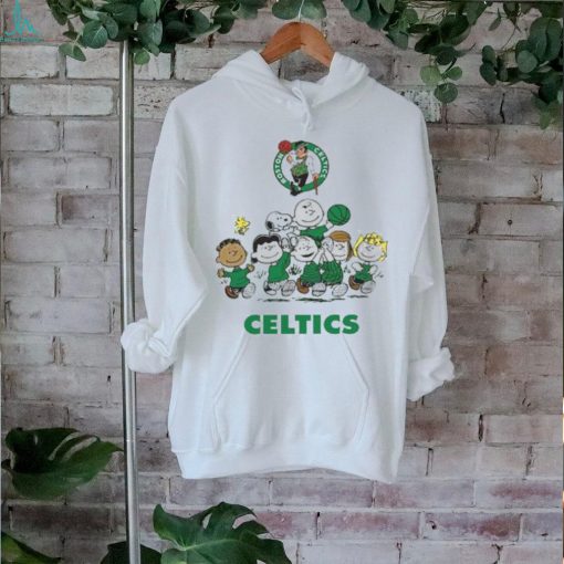 Boston Celtics Basketball Snoopy Celtics Shirt