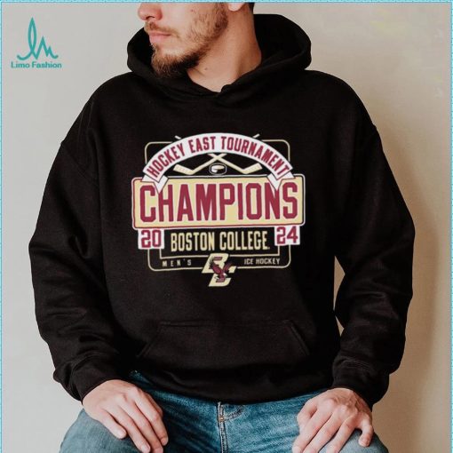 Boston College Eagles 2024 Hockey East Men’s Tournament Champions shirt