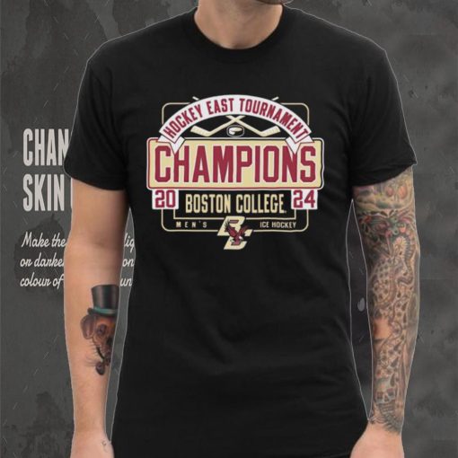 Boston College Eagles 2024 Hockey East Men’s Tournament Champions shirt