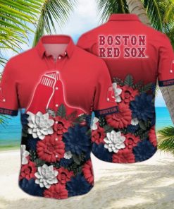 Boston Red Sox MLB Flower Hawaii Shirt And Tshirt For Fans
