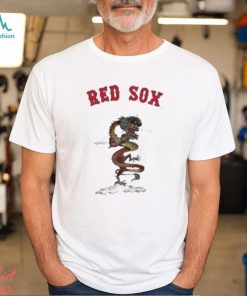 Boston Red Sox Tiny Turnip Infant 2024 Year Of The Dragon 3 4 Shirt