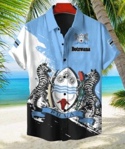 Botswana Coat Of Arms Hawaiian Shirt