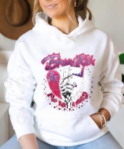 Brand Risk Merch Shop Skeleton Poker Hand T Shirt