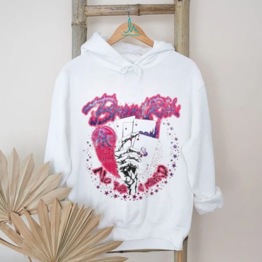 Brand Risk Merch Shop Skeleton Poker Hand T Shirt