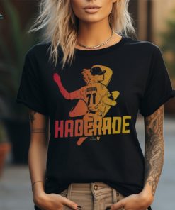Breaking T Josh Hader Houston Haderade Black T Shirt
