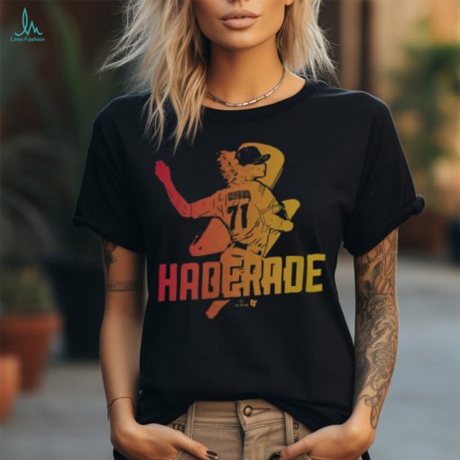 Breaking T Josh Hader Houston Haderade Black T Shirt
