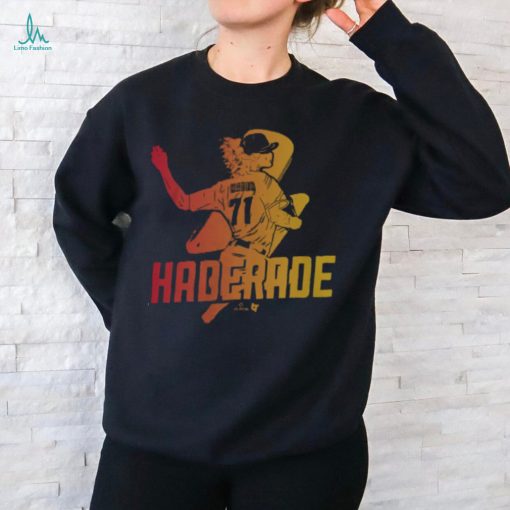 Breaking T Josh Hader Houston Haderade Black T Shirt