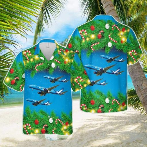 Breeze Airways E190 Christmas Hawaiian Shirt Aloha Beach Summer Shirt