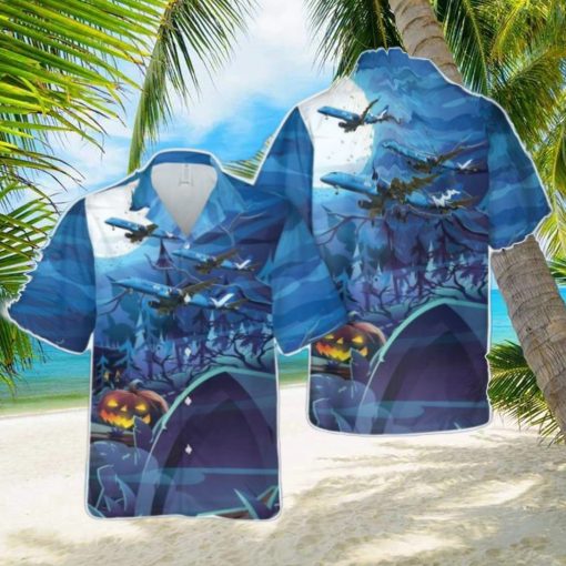 Breeze Airways E190 Halloween Hawaiian Shirt Beach Shirt For Men Women