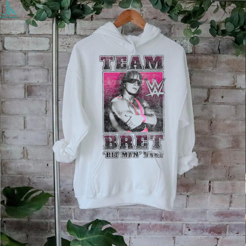 Bret Hart Team Hit Man Hart Canadian American retired professional wrestler T Shirt Bret Hart Team Hit Man Hart Canadian American retired professional wrestler T Shirt