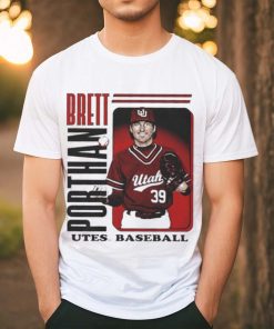 Brett Porthan Utah Utes baseball shirt