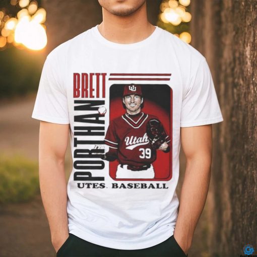 Brett Porthan Utah Utes baseball shirt