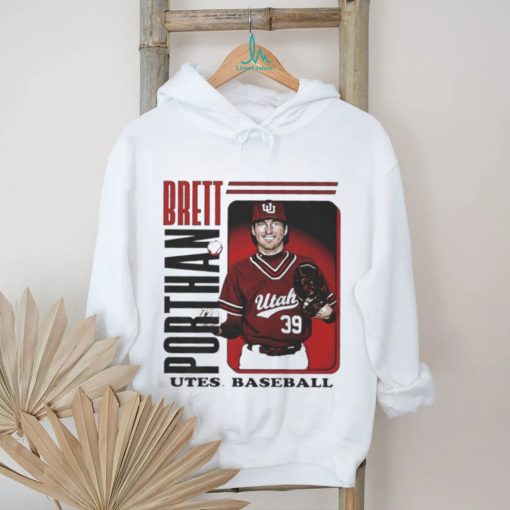 Brett Porthan Utah Utes baseball shirt