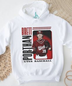 Brett Porthan Utah Utes baseball shirt