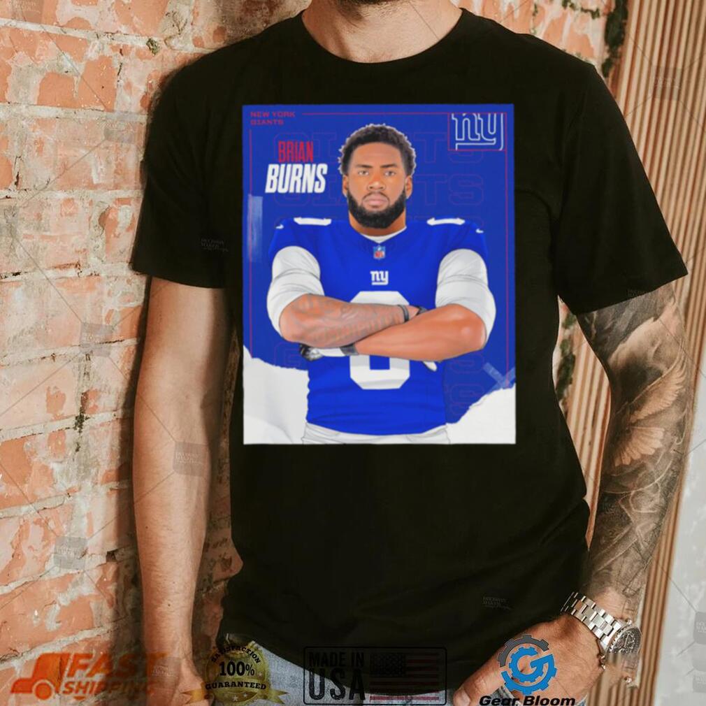 Brian Burns 8 New York Giants shirt Brian Burns 8 New York Giants shirt