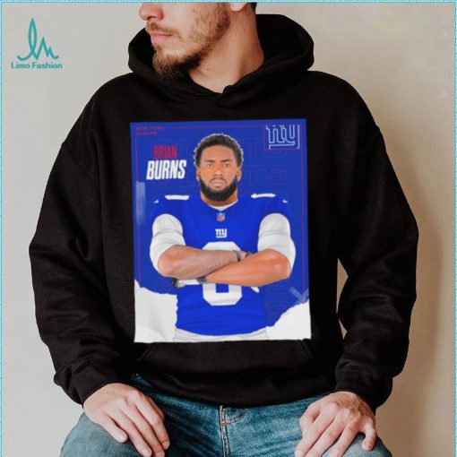 Brian Burns 8 New York Giants shirt