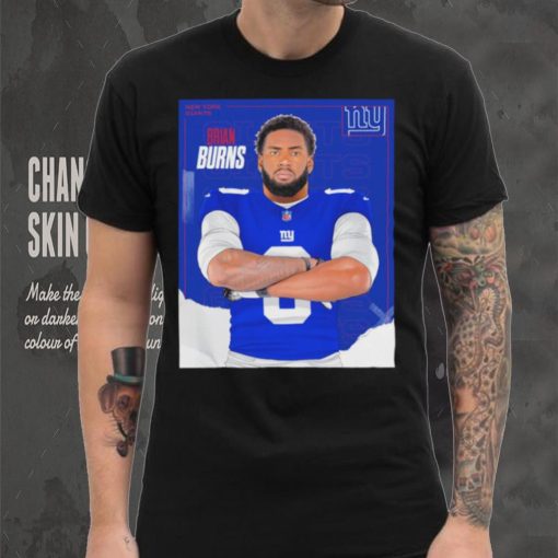 Brian Burns 8 New York Giants shirt