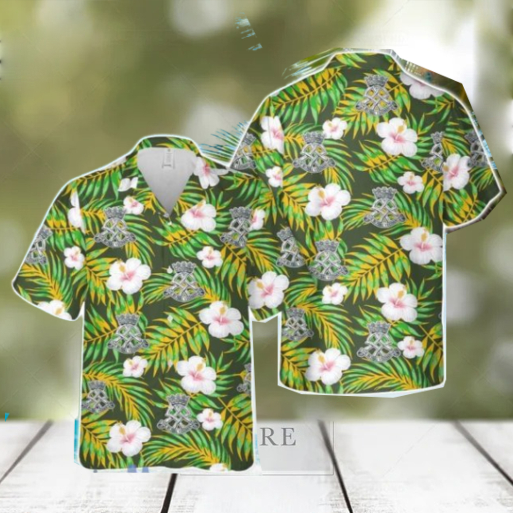 British Army, Royal Yeomanry Hawaiian Shirt Aloha Beach Summer Shirt British Army, Royal Yeomanry Hawaiian Shirt Aloha Beach Summer Shirt