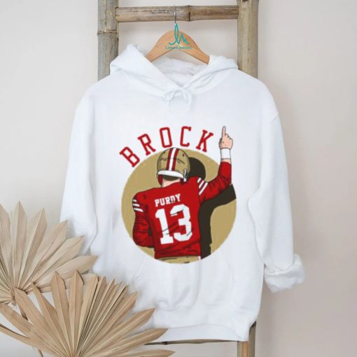 Brock Purdy Comic Style Art T shirt