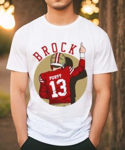 Brock Purdy Comic Style Art T shirt