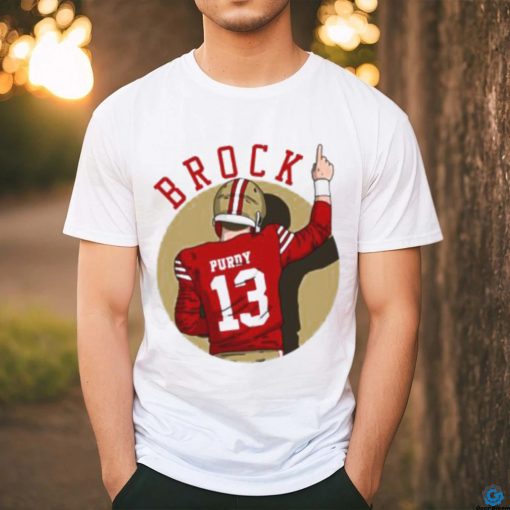 Brock Purdy Comic Style Art T shirt