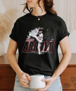 Bronson Arroyo Baseball Player Hall Of Heroes Signature T shirt