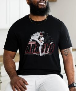 Bronson Arroyo Baseball Player Hall Of Heroes Signature T shirt
