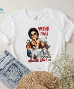 Bruno Mars the moonshine jungle tour shirt