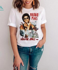 Bruno Mars the moonshine jungle tour shirt