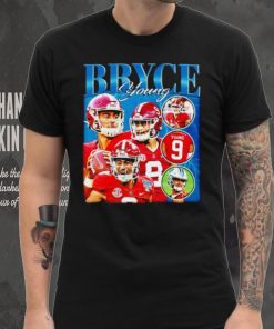 Bryce Young Alabama Crimson Tide football graphic shirt